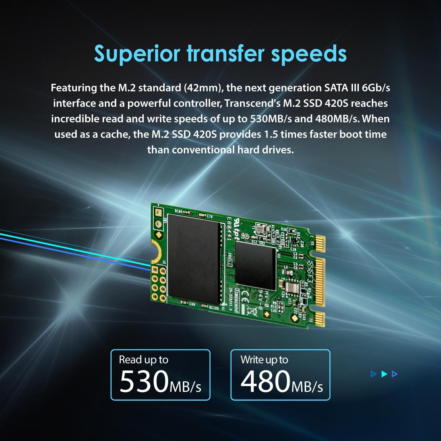 Buy Transcend,Transcend MTS420S 240 GB M.2 2242 SATA III 6 Gb/s Internal Solid State Drive (SSD) 3D TLC NAND (TS240GMTS420S) - Gadcet UK | UK | London | Scotland | Wales| Near Me | Cheap | Pay In 3 | Computer Components